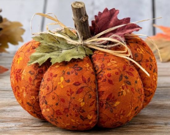 Picture of Sewing 101: Pumpkin Decoration